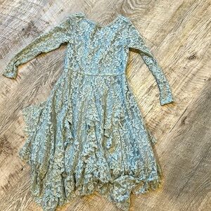 Blue Lace Dress